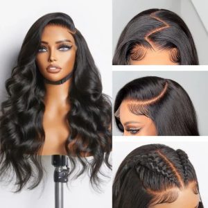 NAIJA Raw Wavy 13x4 lace Frontal Wig